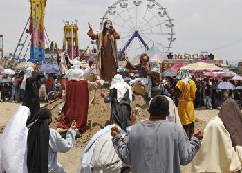 Retoma Romero Vargas la representación de la Pasión de Cristo