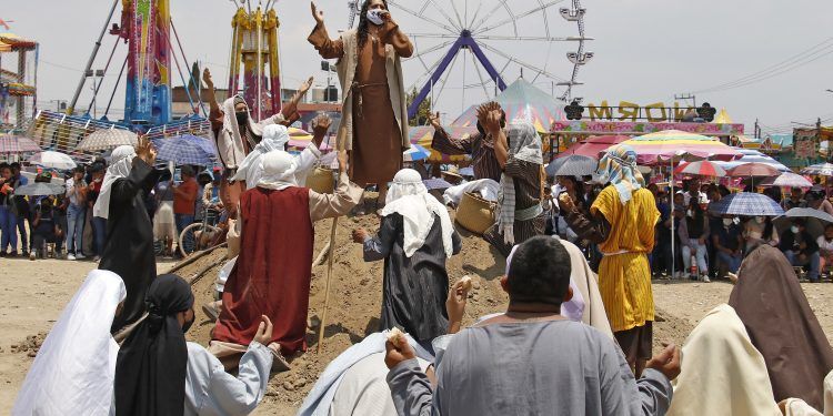 Retoma Romero Vargas la representación de la Pasión de Cristo