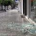 Vandalizan fachada de la sucursal Banbajío en la Avenida Juárez