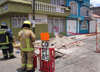 Controlan fuga de gas en la colonia Jesús González Ortega