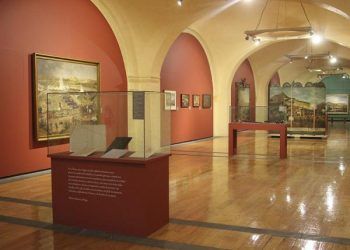 Inaugura Cultura exhibición de pinturas de la Batalla de Puebla en Museo de Arte 