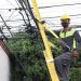 Continúa Ayuntamiento de Puebla ordenamiento de cableado aéreo en el centro