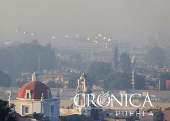 Registra Puebla capital mala calidad de aire 