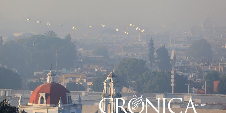 Registra Puebla capital mala calidad de aire 