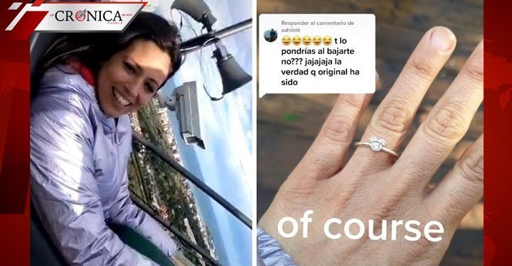 Hombre se hace viral por pedirle matrimonio a su pareja en montaña rusa (VIDEO)