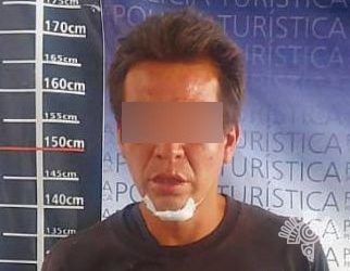 Cae presunto asaltante de negocio en el Centro de Puebla    