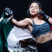 Engalana Alma Céspedes función de Lux Fight League
