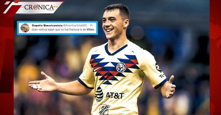 Redes reaccionan a lesión de Federico Viñas en partido América vs Puebla
