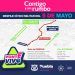 Cierres viales con motivo del Desfile del 5 de Mayo en Puebla