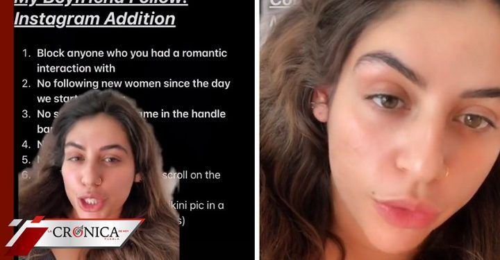 Joven difunde en TikTok lista de prohibiciones que le impuso a su novio (VIDEO)