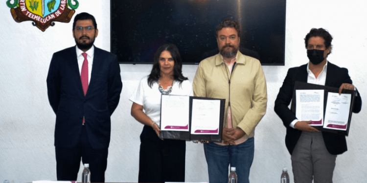Gobierno de Texmelucan signa convenio con el Consejo Ciudadano de Seguridad y Justicia