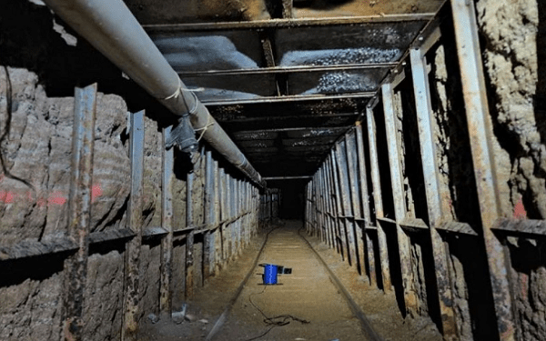 Localizan narcotúnel de 530 metros que va de Tijuana a San Diego, California