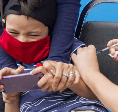 Este mes, los de 5 a 14 años serán vacunados