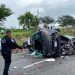 Tráiler embiste al menos 8 autos en la Autopista del Sol