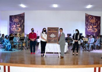 Encabeza Norma Layón el 25 Aniversario de la Banda Sinfónica de Texmelucan