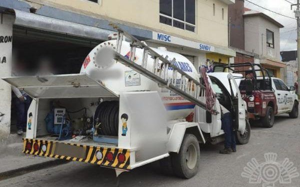 Detienen a presunto huachigasero en la colonia Las Ánimas 