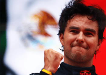 Sergio Pérez suma otro podio en F1; es segundo en el GP de Azerbaiyán
