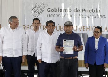 Inauguran en Puebla módulo de regularización de vehículos «chocolate»