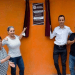 Norma Layón entrega obra de pavimento hidráulico en Texmelucan