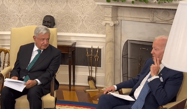 Fuerte y productiva la relación con México, señala Biden en reunión con López Obrador 
