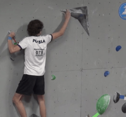 Escalada deportiva posiciona a Puebla