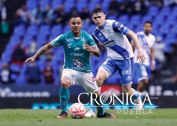 Empatan Puebla y León 1-1 en el Cuauhtémoc