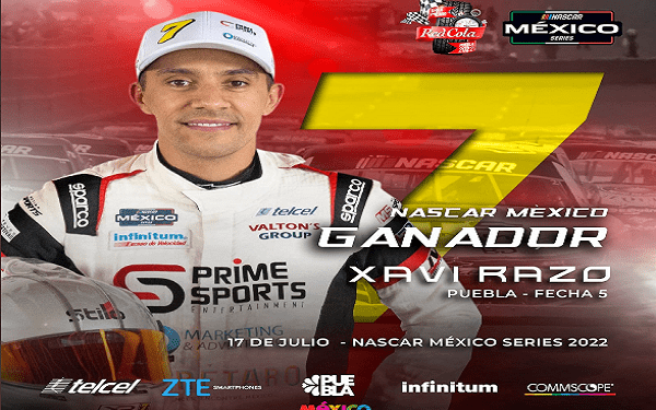Xavi Razo ganó el Gran Premio Red Cola en Puebla