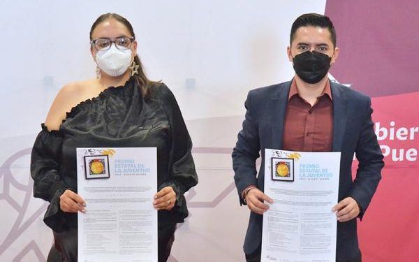 Emiten convocatoria para el Premio Estatal de la Juventud 2022