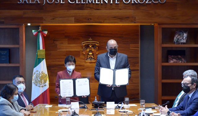 Ratifica BUAP convenio de colaboración con la Universidad de Guadalajara