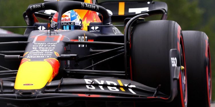 Arrancará Checo Pérez segundo en Bélgica