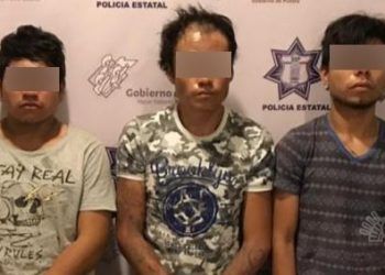 Arresta SSP Puebla a tres hombres por presuntos delitos contra la salud