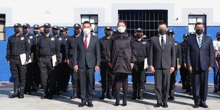 Integra SSP a 28 nuevos agentes a la Policía Estatal Custodio