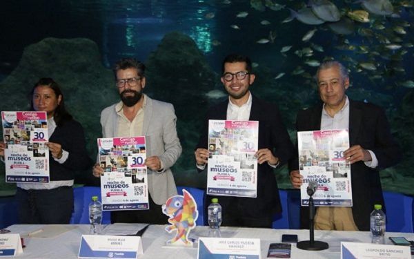 Cuatro nuevos recintos se unen a la Noche de Museos en Puebla