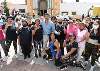 Inaugura Ayuntamiento de Puebla espacios deportivos en cuatro colonias