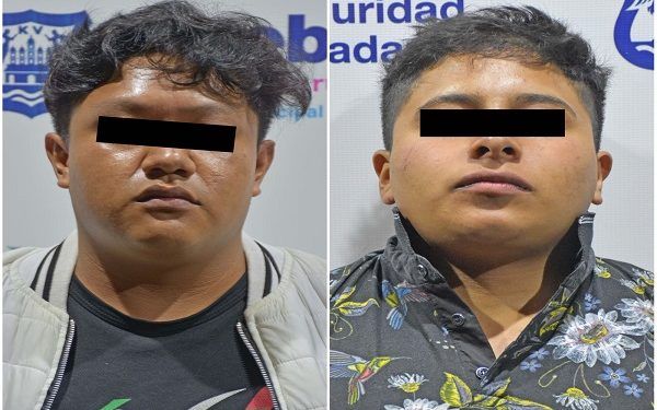 Detienen a ladrones de más de 120 celulares de tienda departamental en Puebla