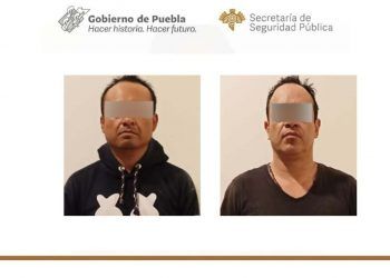 Detiene la Policía Estatal a dos hombres en posesión de estupefacientes en Tehuacán