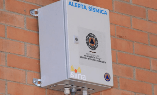 Vandalizada, la mitad de las ventanas de alertamiento