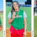 Poblanas se cuelgan bronce
