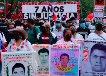Desaparición de los 43, un crimen de Estado; descarta Encinas que estudiantes estén vivos