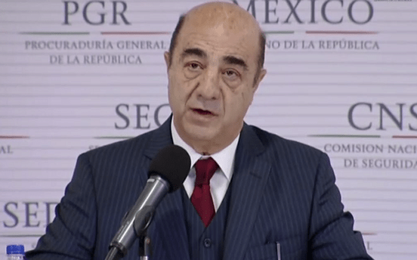 Confirma FGR detención del exprocurador Jesús Murillo Karam