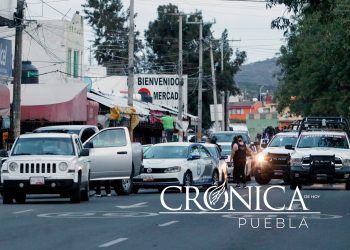 Detienen a dos personas tras operativo en el Mercado Morelos