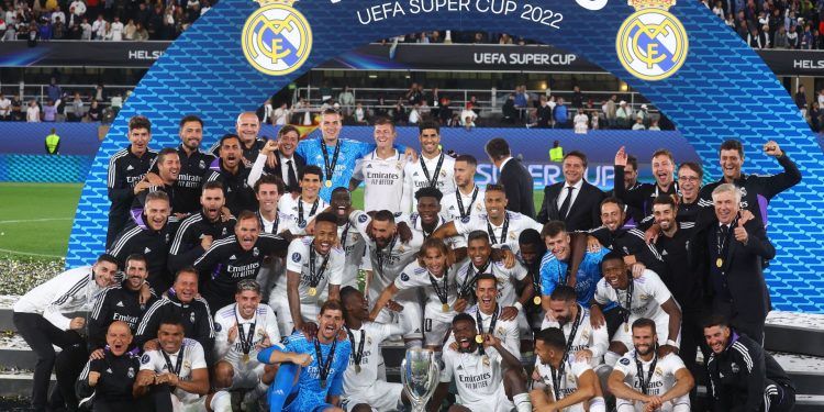 Gana Real Madrid la Supercopa de Europa; derrota 2-0 al Eintracht Frankfurt