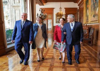 Presidentes de México y Alemania abordan temas económicos y de comercio