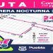 Realizará Tránsito municipal cierres viales ante Carrera Nocturna de la BUAP