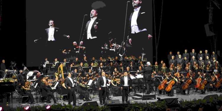 Embelesan los tres tenores mexicanos