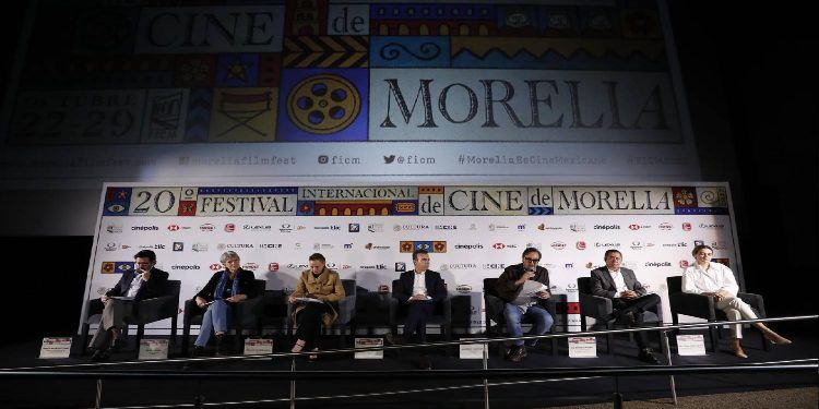 González Iñárritu y Guillermo del Toro, en el Festival de Cine de Morelia