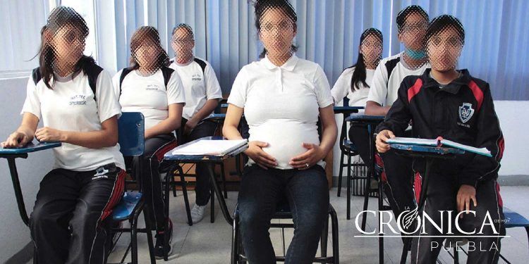 Concentra Puebla mamás menores de 14 años