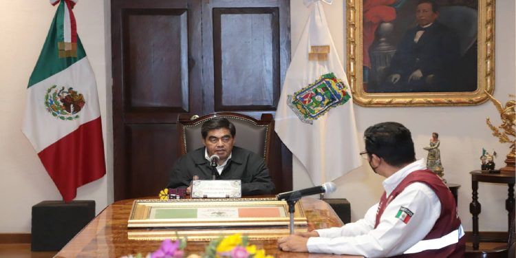 Miguel Barbosa: sin afectaciones en Puebla por sismo de 7.7 con epicentro en Michoacán