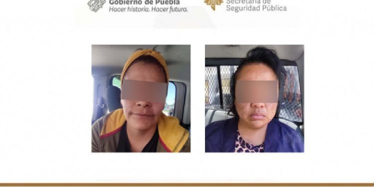 Detiene la Policía Estatal a dos mujeres por tráfico de personas