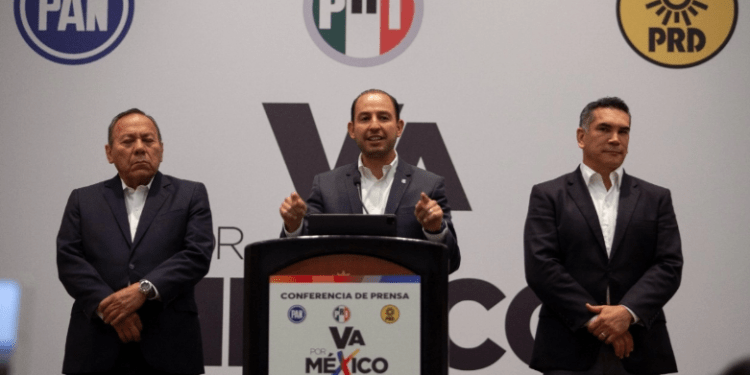 Anuncian PAN y PRD la suspensión de la coalición Va por México con el PRI